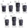 23.2mm Port for Various Biological Microscope Optical Eyepiece Ocular Lens/Barlow Lens Accessory Hobbyist Eyepiece view 3