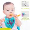 CUPADA Baby Face Towels Muslin Washcloths Purple Scorpion Playful Absorbent Wash Wipes Soft Towel for Newborn Infant 5Pcs view 3