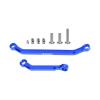 Aluminum 7075-T6 Alloy Tie Rod Link & Drag Link Set for Axial 1/30 SCX30 Ford Bronco AXI-2048 / Jeep Wrangler AXI-2261 Rock Crawler Upgrades - Blue view 1