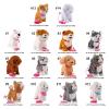VKCMNWE Wuffy Robot Dog, Robotic Puppy Dog Realistic, Electronic Interactive Plush Puppy Simulation Licking Action with Walking, Barking, Tail Wagging, and Responsive to Touch view 3