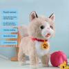 VKCMNWE Wuffy Robot Dog, Robotic Puppy Dog Realistic, Electronic Interactive Plush Puppy Simulation Licking Action with Walking, Barking, Tail Wagging, and Responsive to Touch view 4