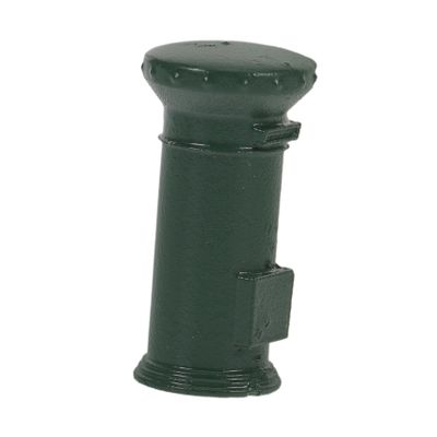 Totority Miniature Scale Realistic Emerald Mailbox Model for Dollhouse and Micro Landscape Scenes Detailed DIY Craft Simulation for Educational Projects Garden Decor and Collectors Display