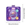 Dance Mat Toys with Light & Music for Kids, Children Mat with Light-up 4-Button Wireless Bluetooth, Dancing Pad Toy with 5 Game Modes, Toys Gifts for 8-12 Year Old Girls (Purple) view 2