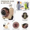 AUTOKAKUM Snail Crawling Toys, Toddler Electric Snail Toy, LED Lights & Music Interactive Baby Toy, Infant Tummy Time Snails Toys for Christmas Birthday Gifts view 2