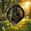 Personalized Shetland Sheepdog Wind Spinner, Shetland Sheepdog in Sunflower Garden Memorial Wind Spinner, Custom Pet Loss Gift, Metal Outdoor Garden Decor Plaque (Shetland Sheepdog) view 4