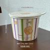 Cartoon bear cute instant noodle bucket home storage ceramic bowl soup bowl-purple view 2