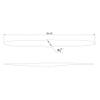 12x10 inch D6 Carbon Fiber Propeller 1PC CW Drones Props for Multicopter Quadcopter Hexacopter RC DIY Hobby view 2