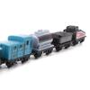 4 Sets Mini Trains Toy, Pull Back Steam Trains Model Set, Assorted Styles with Alloy Engine and Plastic Body, Travel - Friendly Size for Children Above 3 Years Old view 4