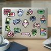 50 Pcs Neon Video Game Stickers for Water Bottle, Cartoon Gamer Video Gaming Sticker, Vinyl Waterproof Laptop Decals for Teens Students Adults view 3