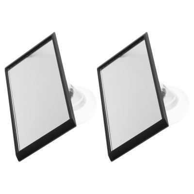 BESPORTBLE 2pcs Car Rear Mirror Backseat Observation Mirror Shatterproof Adjustable for Vehicle Safety