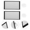 BESPORTBLE 2pcs Car Rear Mirror Backseat Observation Mirror Shatterproof Adjustable for Vehicle Safety view 4