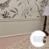 1:12 Dollhouse Wainscoting Panels, 4Pcs White Interior Trim Miniatures for Decor, 3.7x2.1 view 2