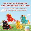 2026 Year of The Horse Chinese New Year Plush Horse Animals, Mini Stuffed Hanging Horses Plush Toy,2026 Chinese Zodiac Ornaments, Spring Festival Decorations, New Years Gift Blessing Souvenir view 3