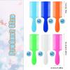 12Pcs Double Sided Dandruff Comb Fine Teeth Pet Comb Plastic Flea Lice Combs with Handle For Adult and Pet To Keep Skin Healthy and Hair Soft (Multi-Colors) view 2