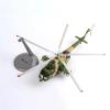 Flying Airplane Model Diecast 1/48 Scale China Army Aviation MI171 M-171 Armed Helicopter MI-171 Alloy Model Collection Decoration Aviation Airbus view 3