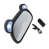 BESPORTBLE Backseat Rearview Observation Mirror with LED Light, USB Rechargeable Car Interior Rear Mirror for Safety Monitoring view 1