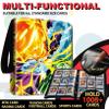 1008 Card Binder 9 Pocket, 3-Ring Trading Card Binder with 56 Page Removable Sleeves, High Storage Waterproof Trading Card Holder Collection Card Album Carrying Organizer Case for TCG Cards view 2
