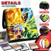 1008 Card Binder 9 Pocket, 3-Ring Trading Card Binder with 56 Page Removable Sleeves, High Storage Waterproof Trading Card Holder Collection Card Album Carrying Organizer Case for TCG Cards view 3