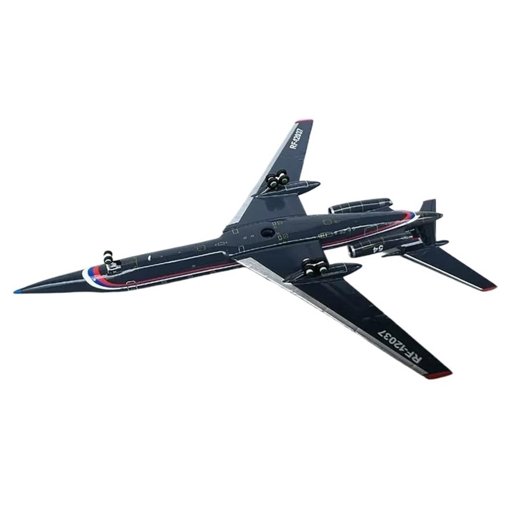 Flying Airplane Model Diecast Metal Alloy 1/400 Scale Russia Air Force TU-134 TU134-UBL Crusty-B RF-12037 Aircraft Airplanes Model Aviation Airbus