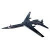 Flying Airplane Model Diecast Metal Alloy 1/400 Scale Russia Air Force TU-134 TU134-UBL Crusty-B RF-12037 Aircraft Airplanes Model Aviation Airbus view 1