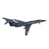 Flying Airplane Model Diecast Metal Alloy 1/400 Scale Russia Air Force TU-134 TU134-UBL Crusty-B RF-12037 Aircraft Airplanes Model Aviation Airbus view 2