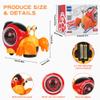 AUTOKAKUM Crawling Toys, Toddler Electric Crab Toy, LED Lights & Music Interactive Baby Toy, Infant Tummy Time Crab Toys for Christmas Birthday Gifts view 2