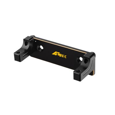 NMNRC Brass Front Axle Servo Mount Holder Servo Fixed Bracket for 1/10 Axial AXI03004 Capra 1.9 RC Series Upgrades Part Black
