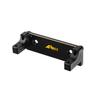 NMNRC Brass Front Axle Servo Mount Holder Servo Fixed Bracket for 1/10 Axial AXI03004 Capra 1.9 RC Series Upgrades Part Black view 1