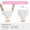 Men's Pull-On Cloth Diaper, Reusable & Washable Incontinence Underwear for Elderly, Leak-Proof Safety Pants (26-35 inch Waist) - Comfortable & Eco-Friendly Protection (Women (XXLarge)) view 2