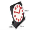 ZQsmgs Montessori Clock Toy, Wooden Activity Clock + Three Set Cards of Clock and time,Large view 4