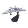 Flying Airplane Model Diecast Metal Alloy 1/100 Scale Russian Su 57 SU57 Fighter Airplane Aircraft Replica Model Su-57 Plane Aviation Airbus view 1