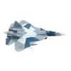 Flying Airplane Model Diecast Metal Alloy 1/100 Scale Russian Su 57 SU57 Fighter Airplane Aircraft Replica Model Su-57 Plane Aviation Airbus view 3