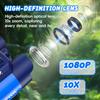 Ahalfcit Binoculars for Kids with Night Vision, 2.4" HD Screen & 10X Zoom for Photo and Video - Outdoor Adventure Binoculars Bird Watching, Camping, Hiking, Gifts for Kids Ages 4+ (Blue) view 4