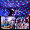 Karaoke Microphone with Disco Light: Kids Girls Birthday Gifts Toys for 3-15 Year Old Portable Bluetooth Microphone for Singing Girl Toy Age 4-5 6-8 Karaoke Machine for Family Home Party view 4