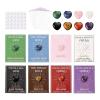 28 Pcs Valentines Day Cards For Kids, Valentines Greeting Cards With Heart Shape Crystals Rock For Boys Girls School Party Exchange Gift view 1