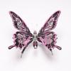 3D Metal Puzzle, Mechanical Butterfly Model Kit, Snap-Fit No-Glue Assembly, Adjustable Wings, Decorative Desk, Shelf and Wall Display for Adult Collectors and Hobbyists (100+PCS/Pink) view 4