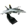 Flying Airplane Model 1/100 Scale Model Toys F18 Grumman Tomcat F/A-18F VF103 Pirate Flag Fighter USAF Army Air Force Diecast Metal Plane Aviation Airbus view 1