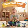 Sarcidery Brainrot Toys,Large Poseable Italian Brainrot Toys,Brainrot Action Figures for Kids,Steal a Brainrot for Fun Desk Display, Collecting & ParentChild Playtime Gifts (Lirili Larlla) view 4
