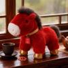 2026 Year of The Red Horse Plush to Horse Stuffed Animals Chinese New Year Plush Horses Mascot Doll Toys Zodiac Decor for Spring Festival Lunar New Years Gifts Blessing Souvenir view 2