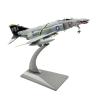 Flying Airplane Model Diecast 1:100 Scale USAF Squadron F-4 F4 F4B F-4B Phantom Strike Fighter Model Metal Toy Aircraft for Collection Aviation Airbus view 1