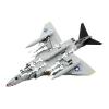 Flying Airplane Model Diecast 1:100 Scale USAF Squadron F-4 F4 F4B F-4B Phantom Strike Fighter Model Metal Toy Aircraft for Collection Aviation Airbus view 2