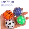 Faroby 4Pcs Yoyo Professional with String Portable Cute Ball Pattern Kids Educational view 3
