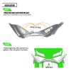 Aerodynamic Front Spoiler Winglet Kit Motorcycle Accessories for Yamaha for MT- 09 for MT09 SP 2024-2025,Improve Durability view 3