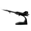 Flying Airplane Model Diecast Metal Alloy Jet Toy 1:144 Scale SR-71 SR71 SR-71A SR71A Blackbird Aircraft Plane Model for Collection Aviation Airbus view 1