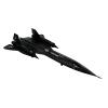 Flying Airplane Model Diecast Metal Alloy Jet Toy 1:144 Scale SR-71 SR71 SR-71A SR71A Blackbird Aircraft Plane Model for Collection Aviation Airbus view 4