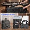 SHINVAN Oval Foldable Poker Table Storage Bag, Folding Table Carrying Bag for 84 inch Oval Poker Table, Heavy Duty Waterproof Storage Bag view 3