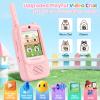 GiftmiyHime Video Walkie Talkies for Kids - Upgraded Handheld Rechargeable with Camera, Take Photos, Video Call & Voice Messages, Perfect for Outdoor Hiking,Camping,Travel (2 Pack) view 2