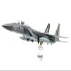 Flying Airplane Model Diecast 1/100 Scale USAF F-14 F14 VF-84 Tomcat F15 F-15 EG33 Aircraft Alloy Model Collection Toy Gift Aviation Airbus view 2