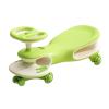 Bicycles Ride on Toy for Ages 3 and Up Wiggle Car with Music Lights Silent Wheels Anti-Rollover, for Indoor Outdoor Bike(Green) view 1