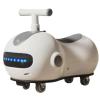 Bicycles Swing Car Ride On Toy Peanut Shape Wiggle Car Music Lights Anti-Rollover, for Indoor and Outdoor Play Bike(Grey) view 1